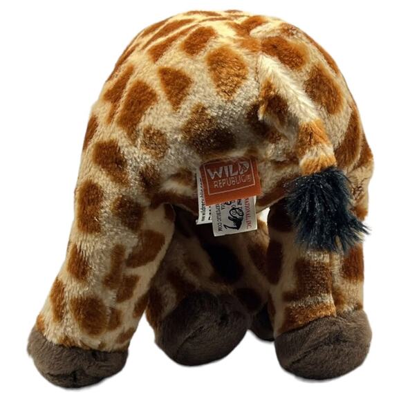 Wild Republic Baby Giraffe Calf Plush 12” Sitting Stuffed Animal Toy Soft - Picture 4 of 6